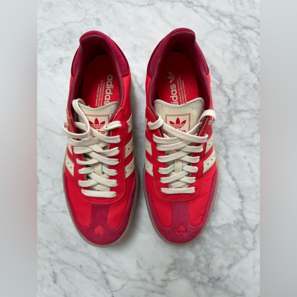 Adidas Samba Valentine's Day - Bright Red/Cream White/Team Victory Red sneakers - Picture 2 of 8